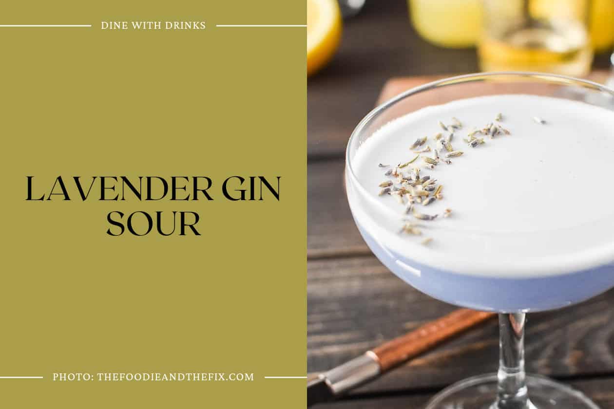 Lavender Gin Sour