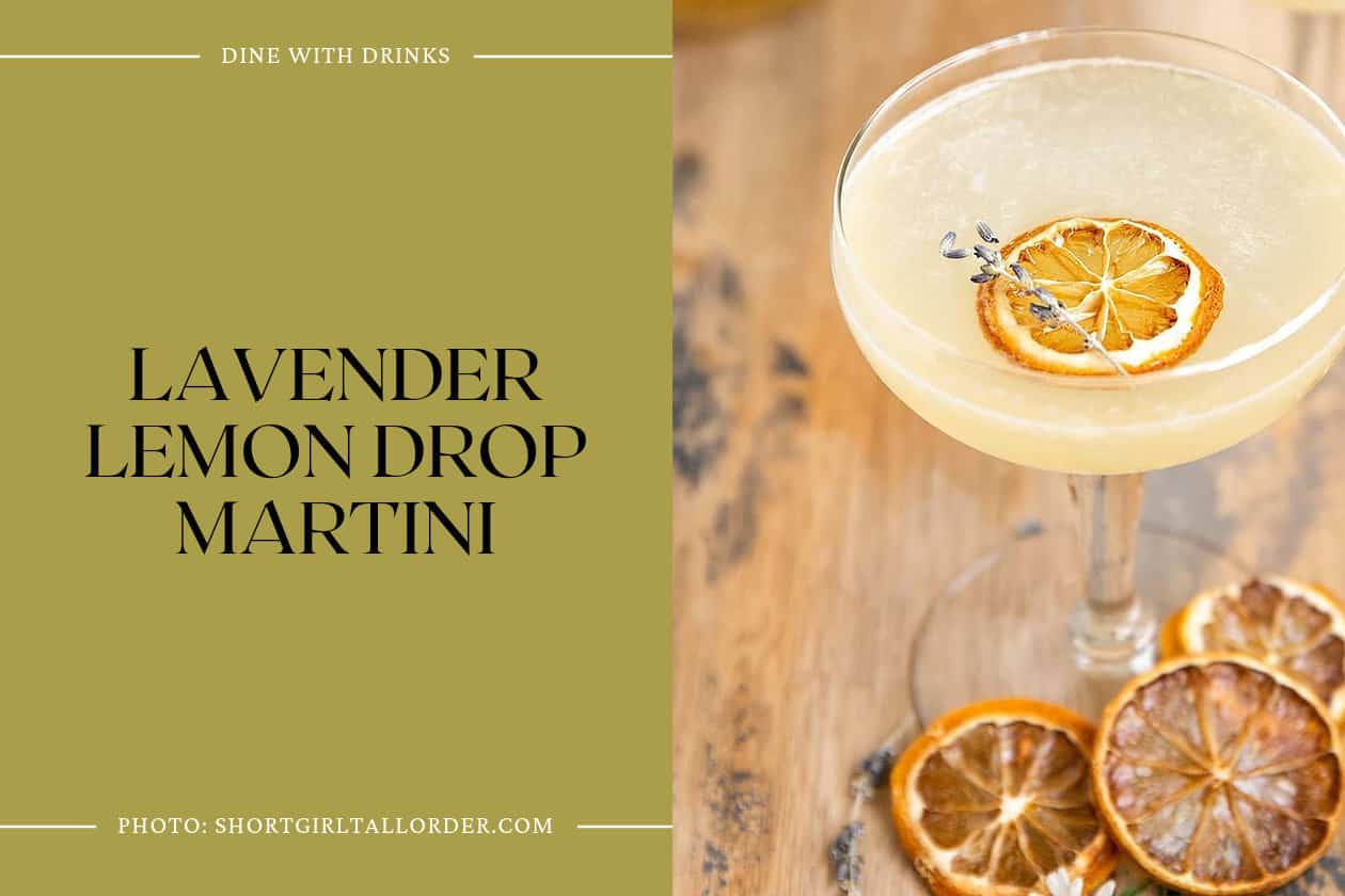 Lavender Lemon Drop Martini