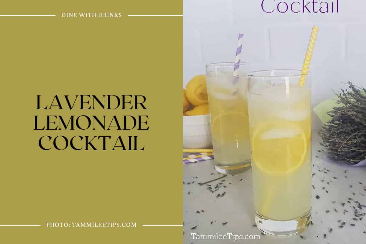 Lavender Lemonade Cocktail