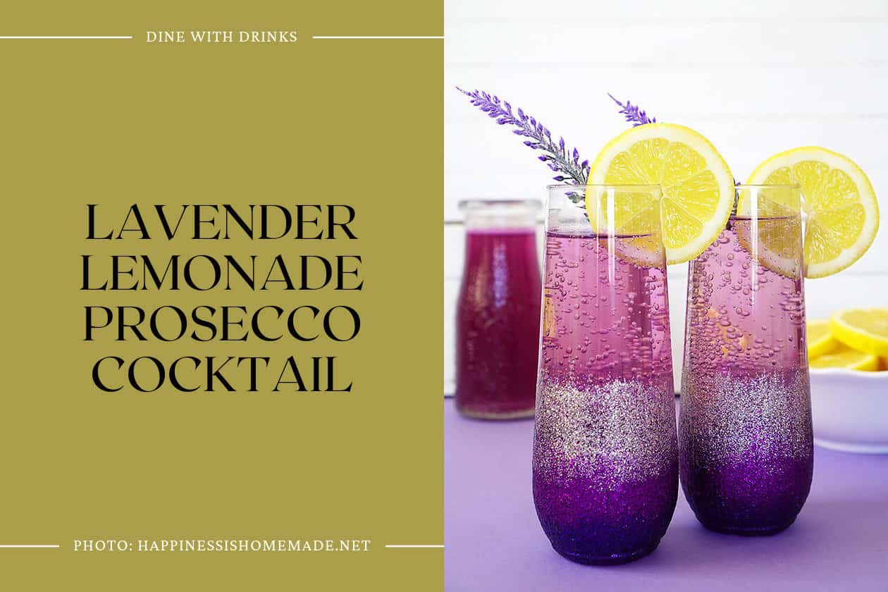 Lavender Lemonade Prosecco Cocktail