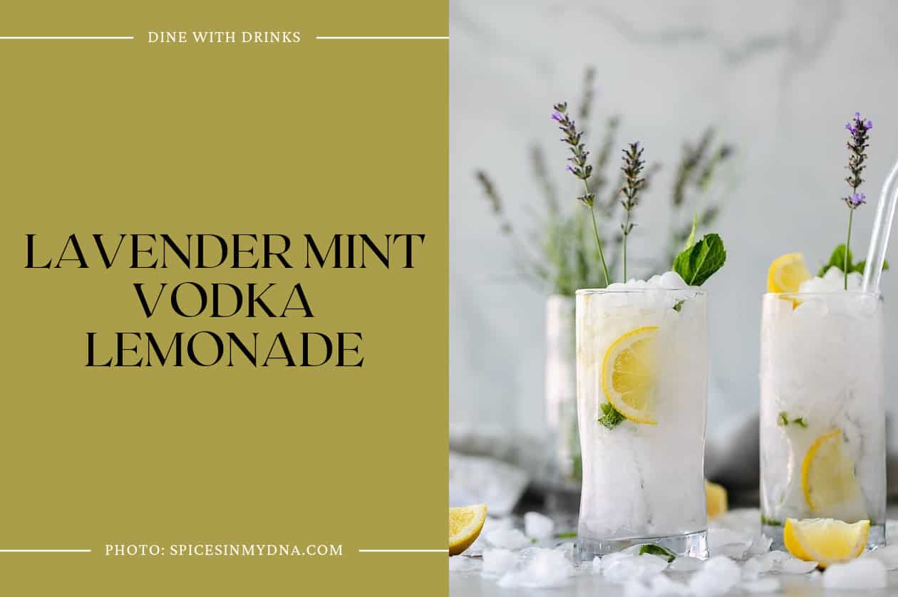 Lavender Mint Vodka Lemonade
