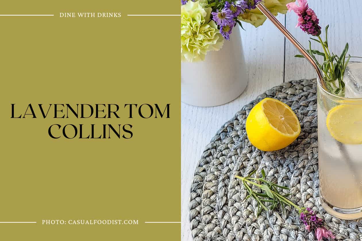 Lavender Tom Collins