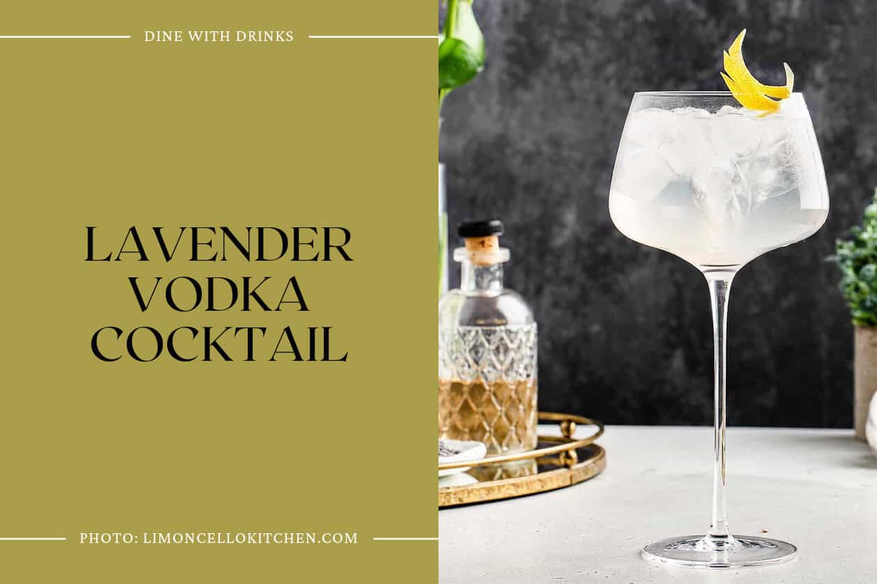 Lavender Vodka Cocktail