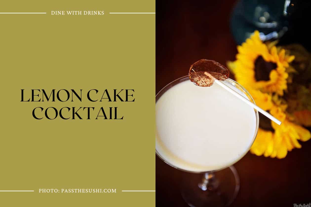 Lemon Cake Cocktail