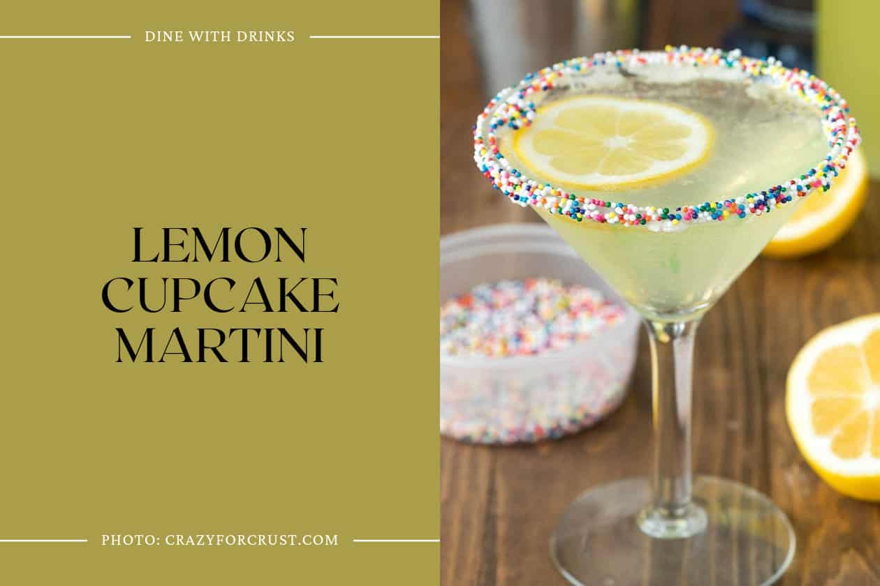 Lemon Cupcake Martini
