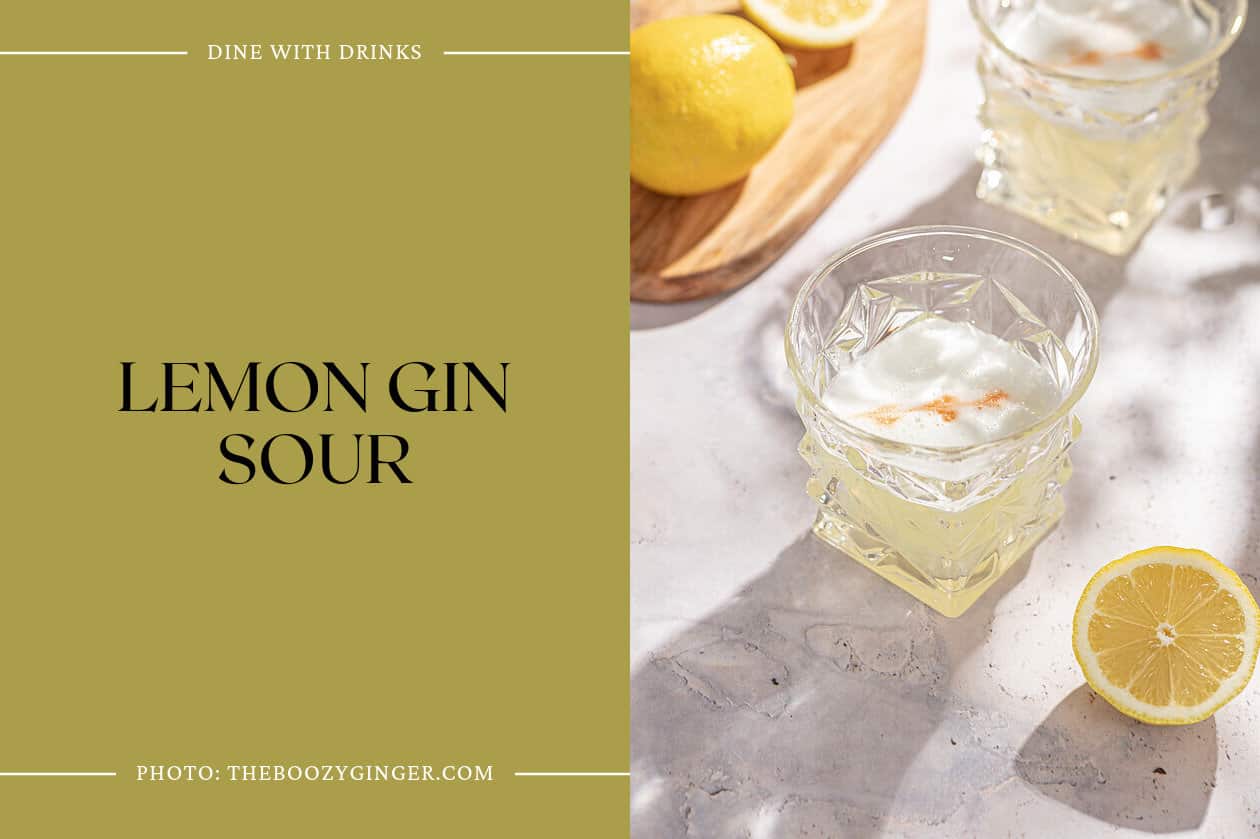 Lemon Gin Sour
