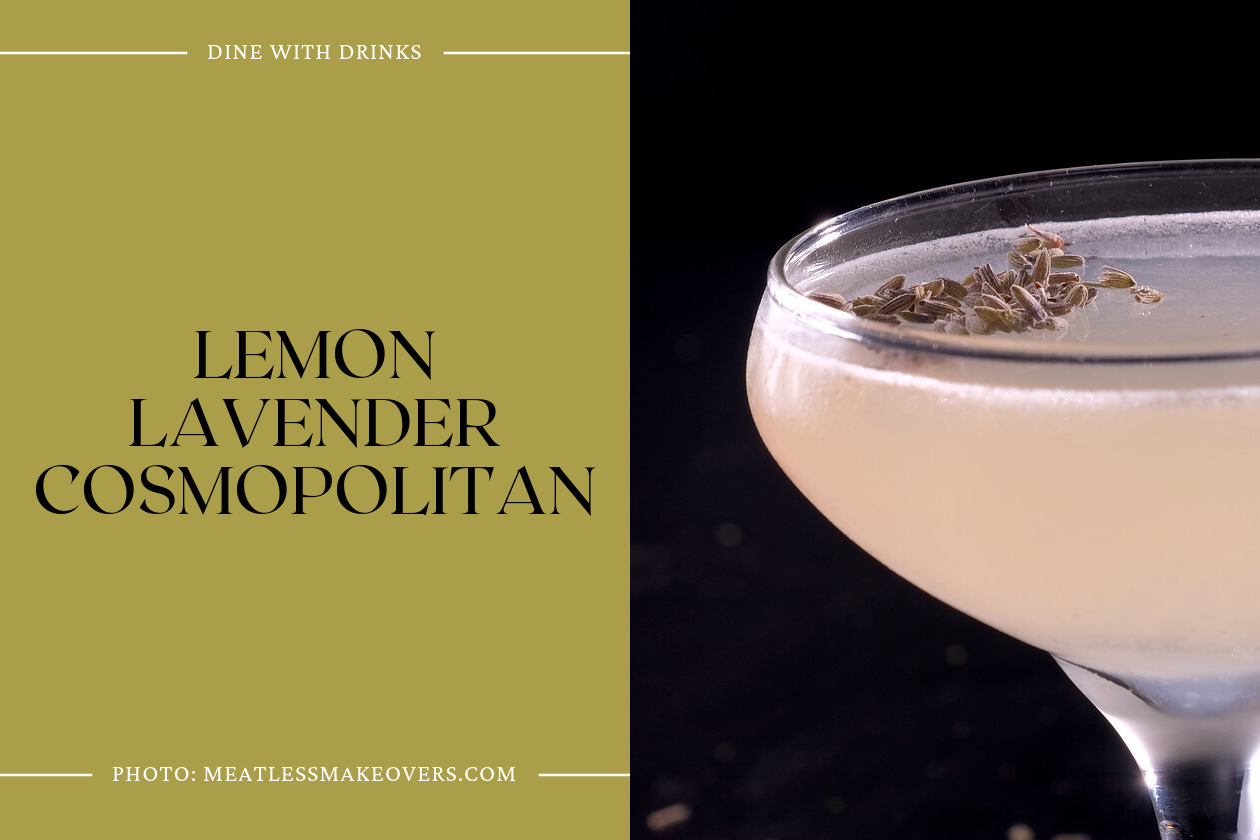Lemon Lavender Cosmopolitan