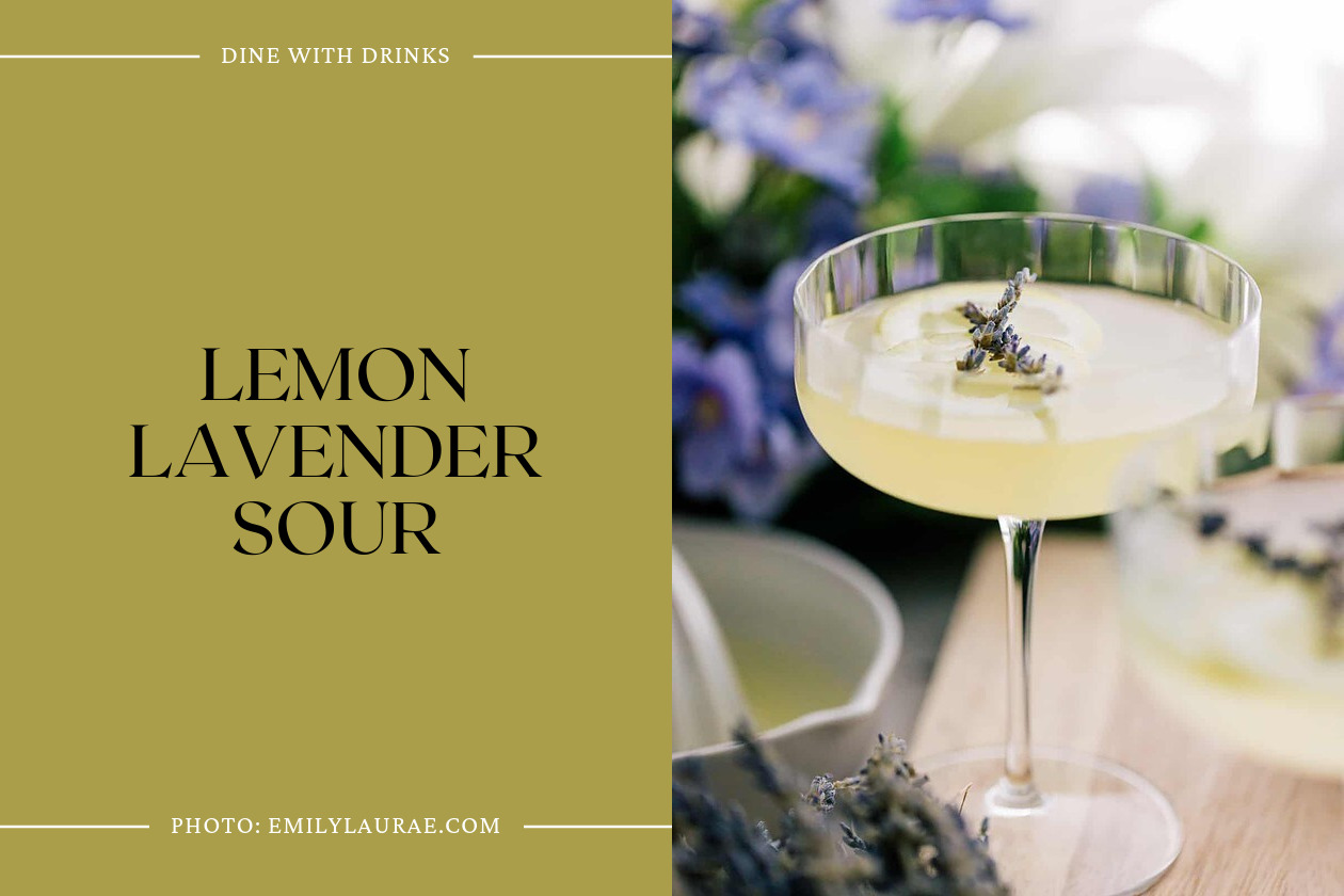 Lemon Lavender Sour
