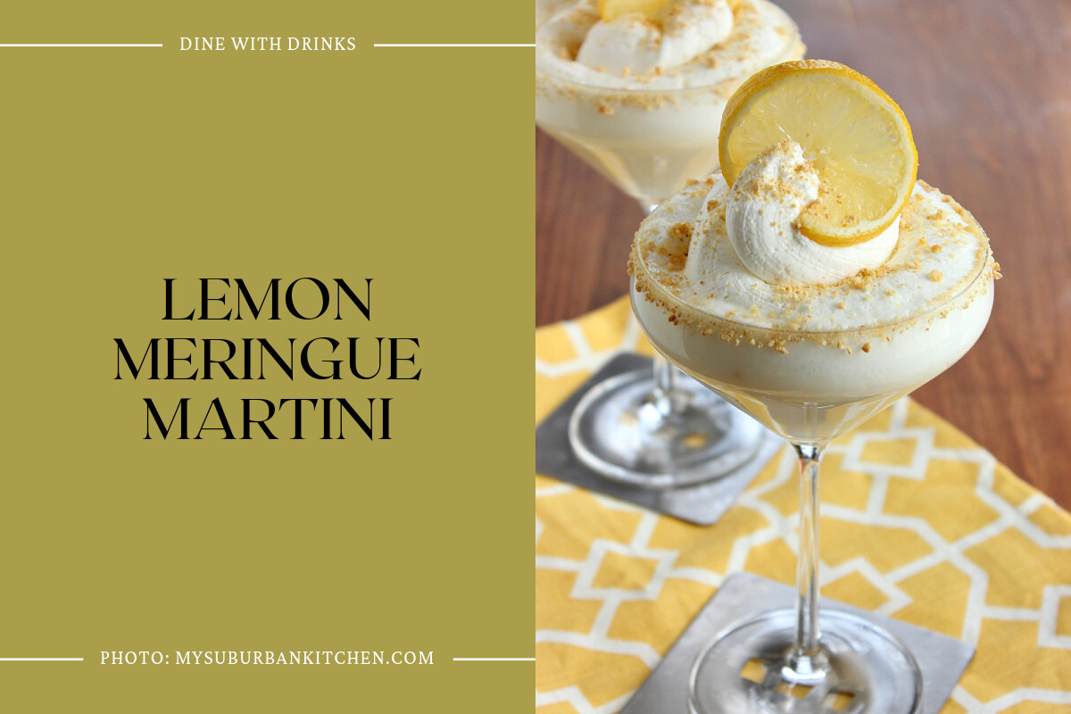 Lemon Meringue Martini