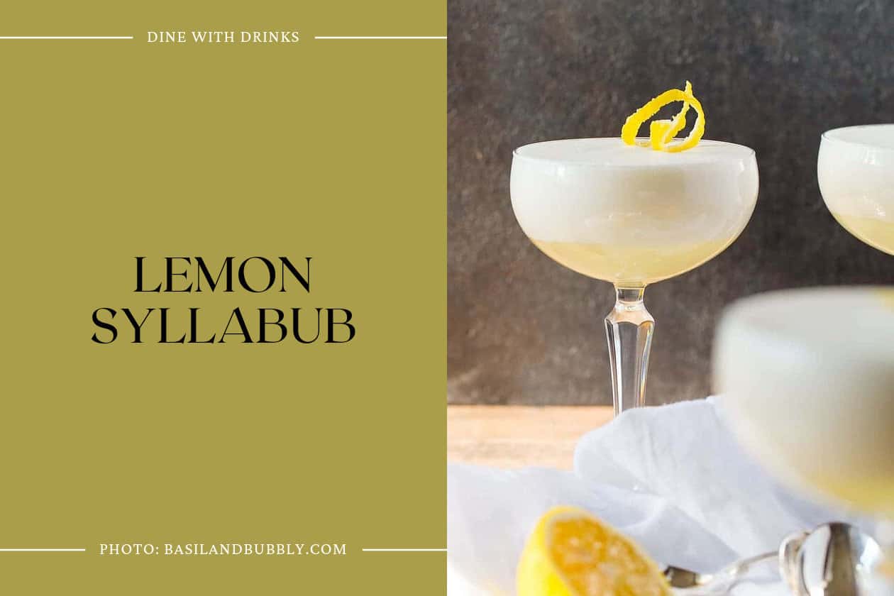 Lemon Syllabub