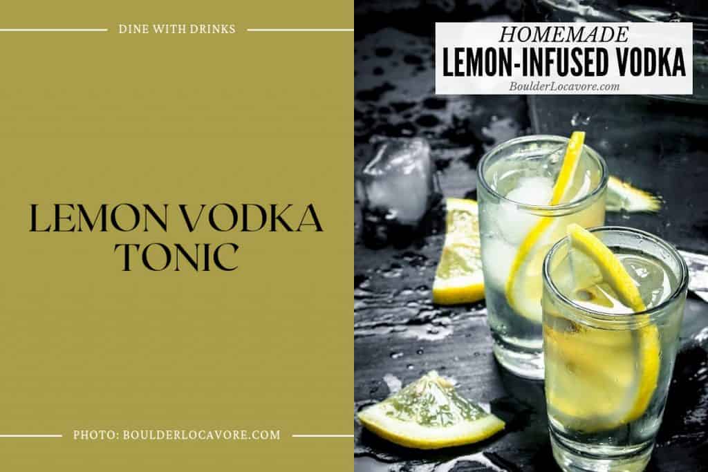 26 Vodka and Lemon Cocktails to Sip, Savor, and Swirl! DineWithDrinks