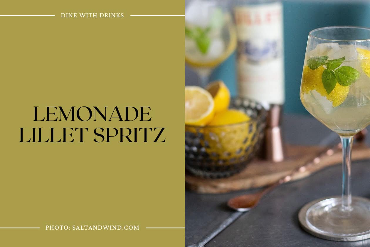 Lemonade Lillet Spritz