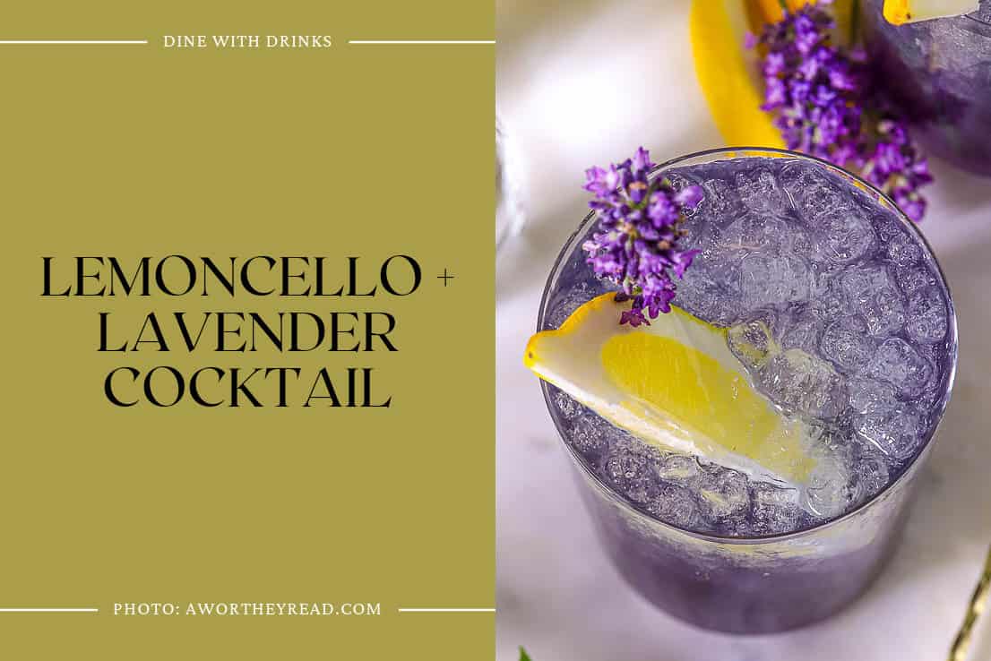 Lemoncello + Lavender Cocktail