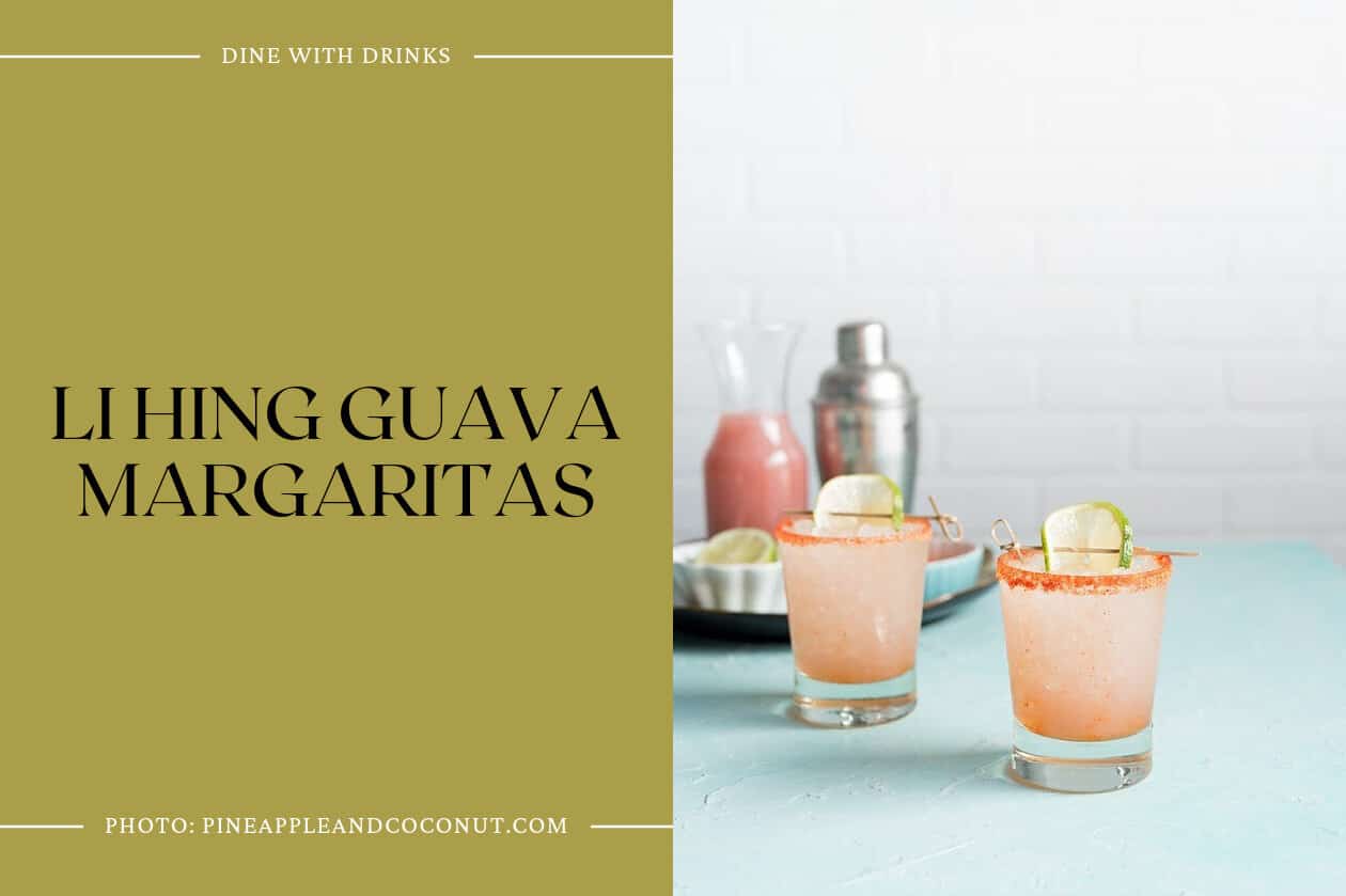 Li Hing Guava Margaritas