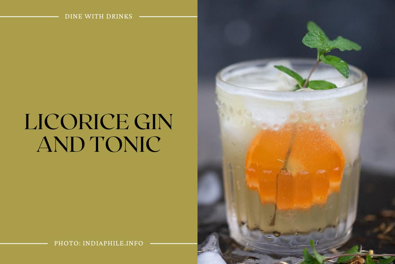 Licorice Gin And Tonic