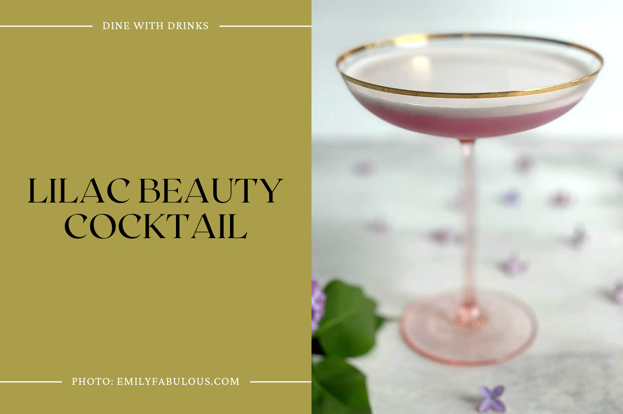 Lilac Beauty Cocktail