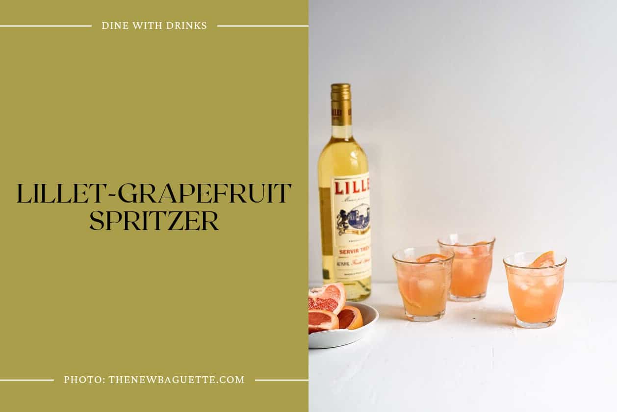 Lillet-Grapefruit Spritzer