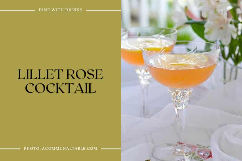 Lillet Rose Cocktail