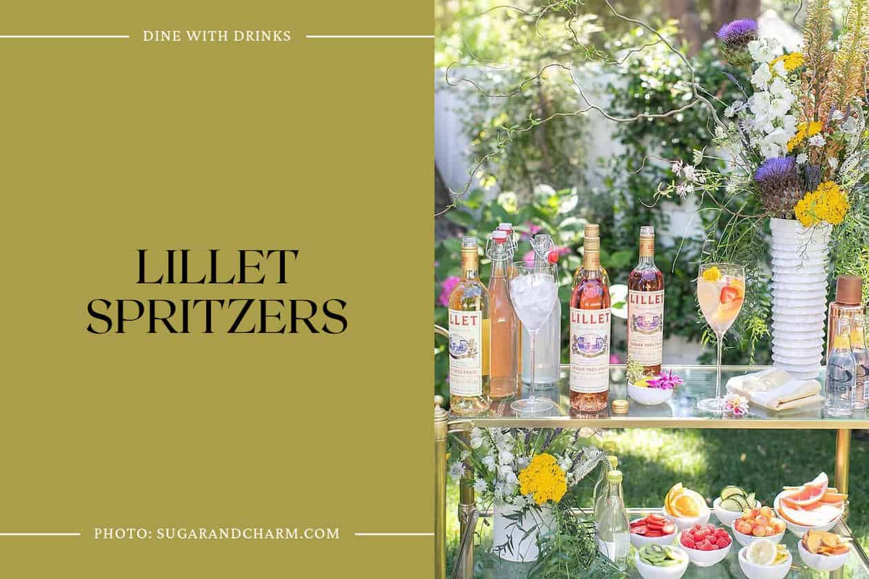 Lillet Spritzers