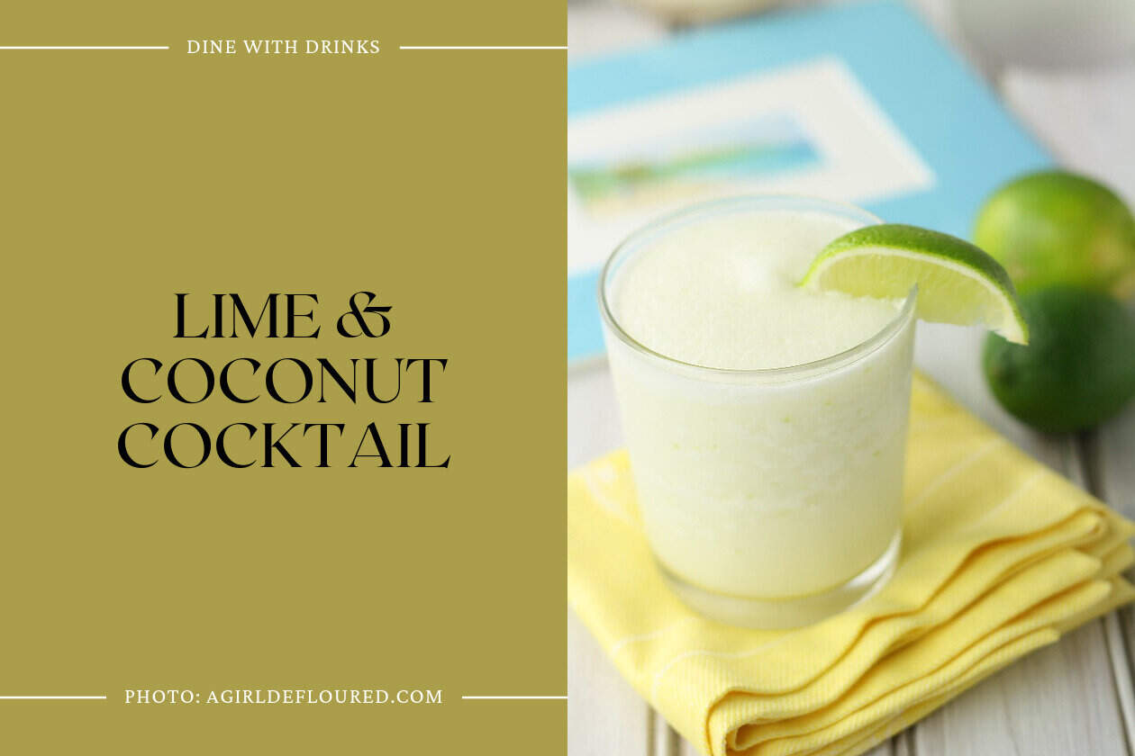 Lime & Coconut Cocktail