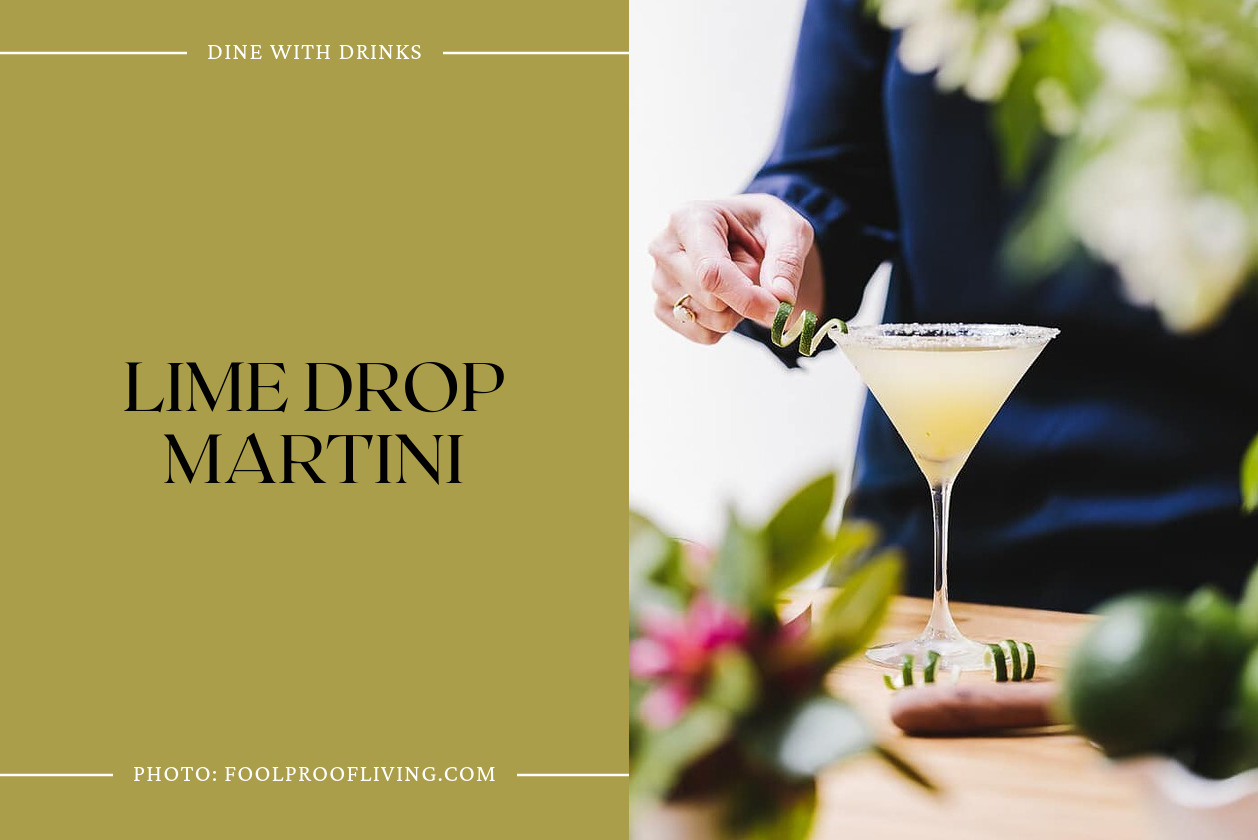 Lime Drop Martini