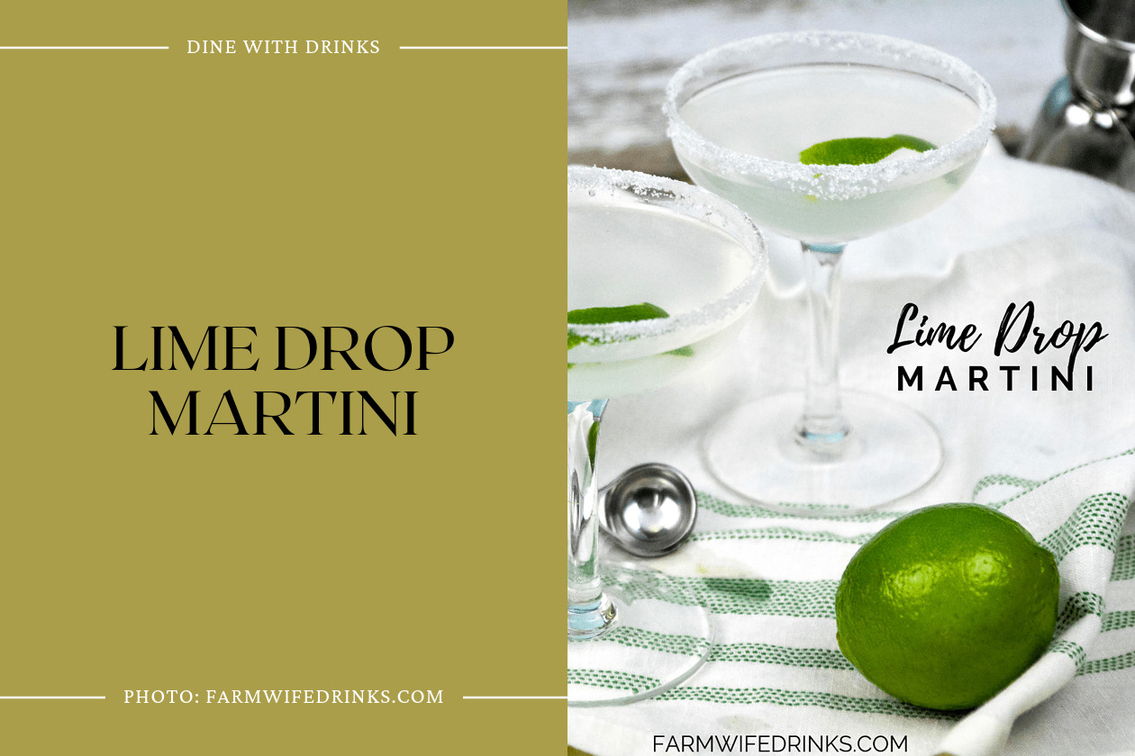 Lime Drop Martini