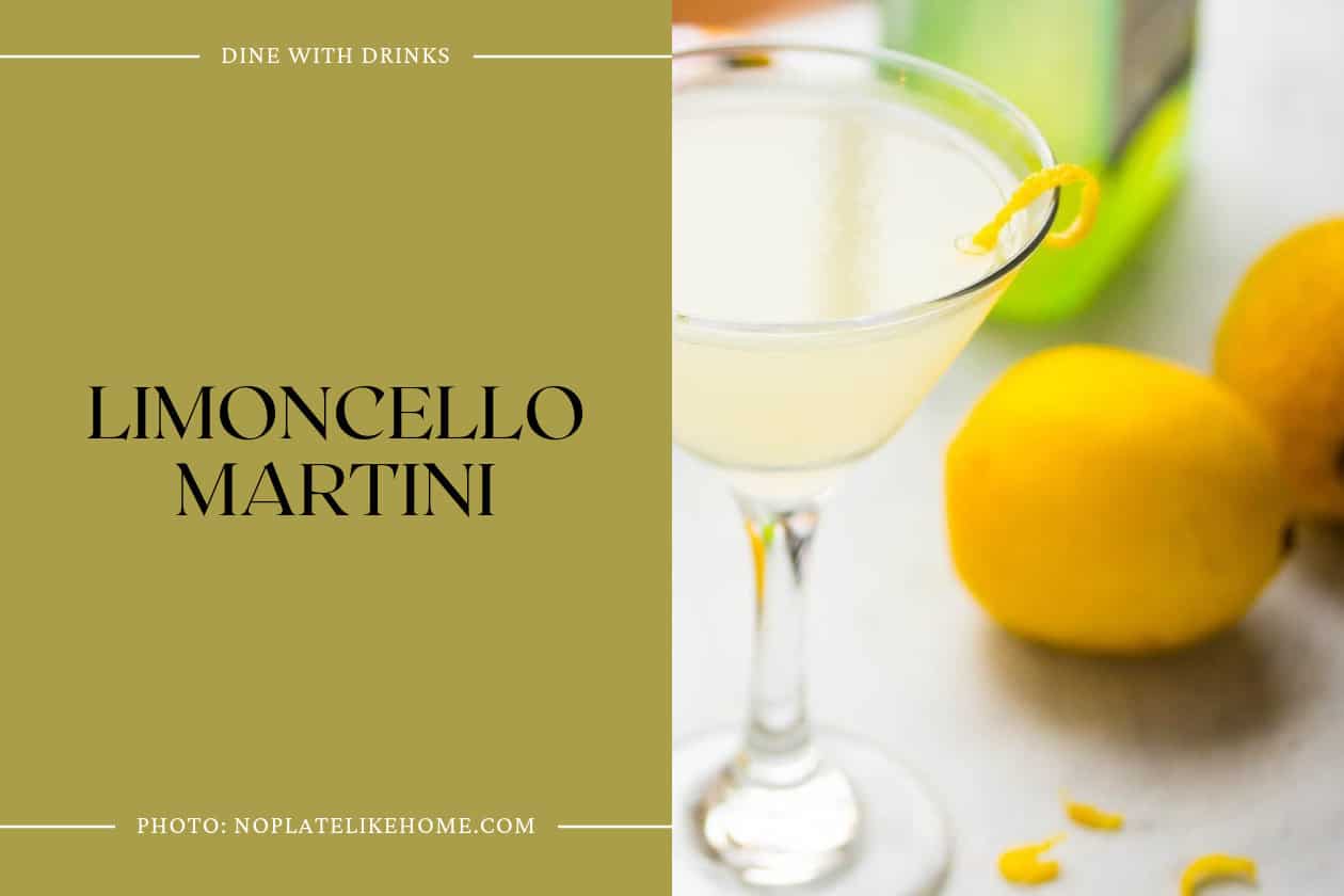 Limoncello Martini