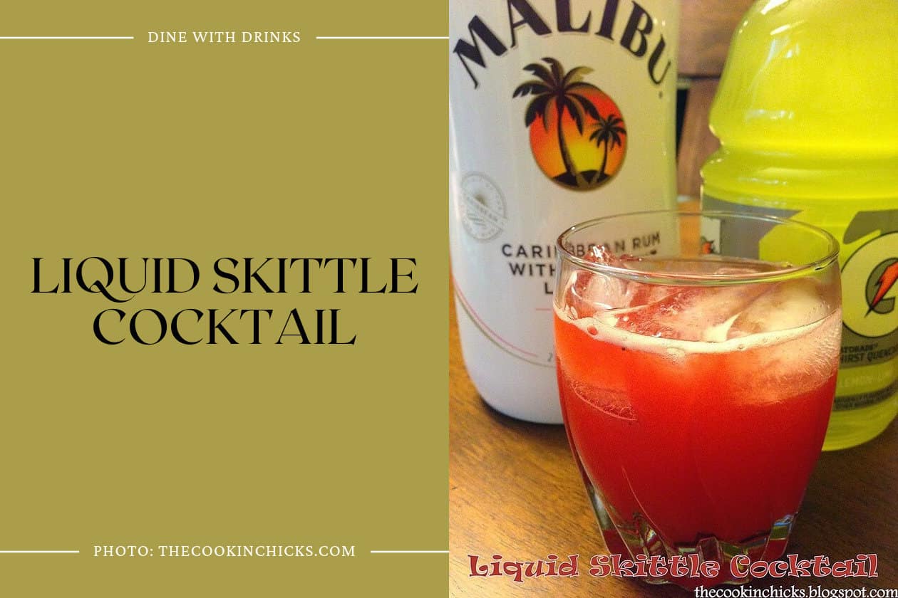 Liquid Skittle Cocktail