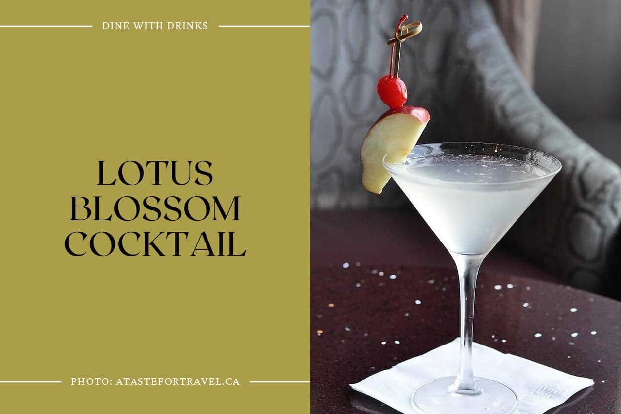 Lotus Blossom Cocktail