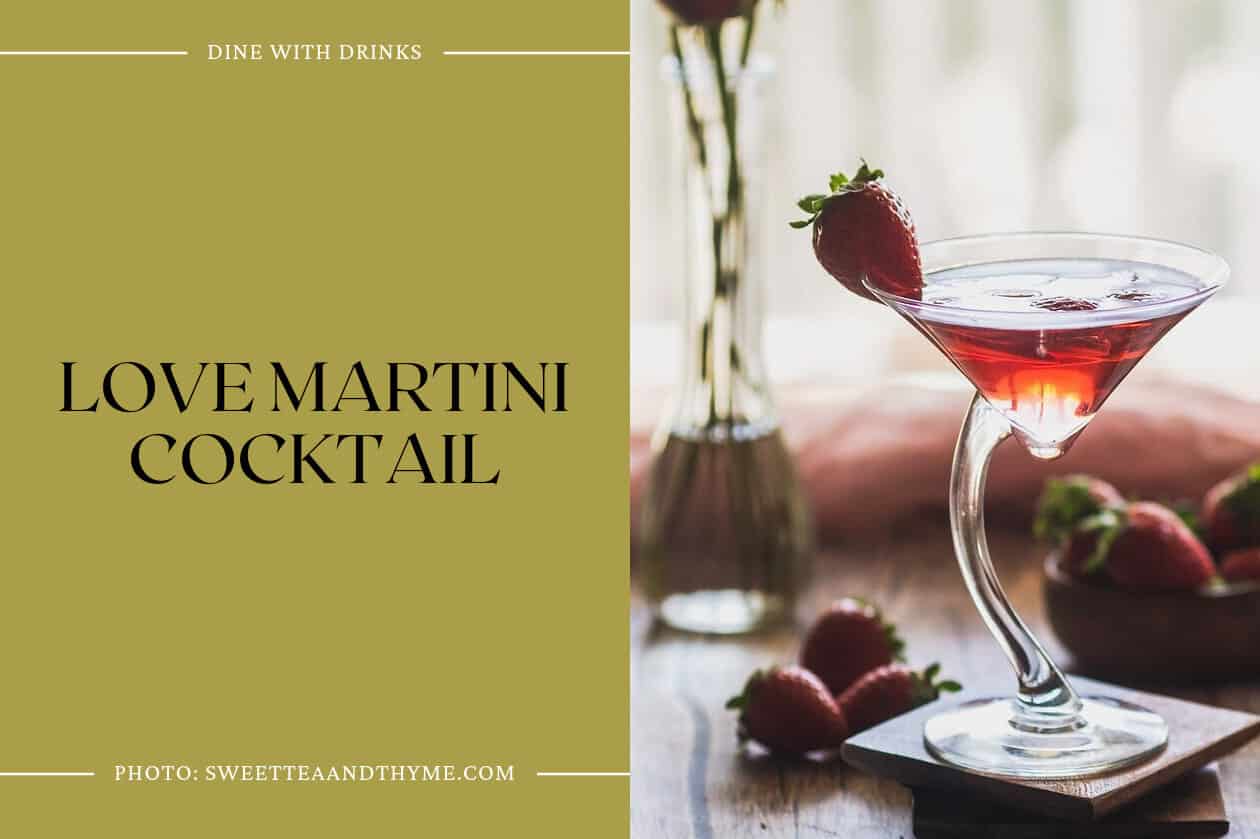 Love Martini Cocktail
