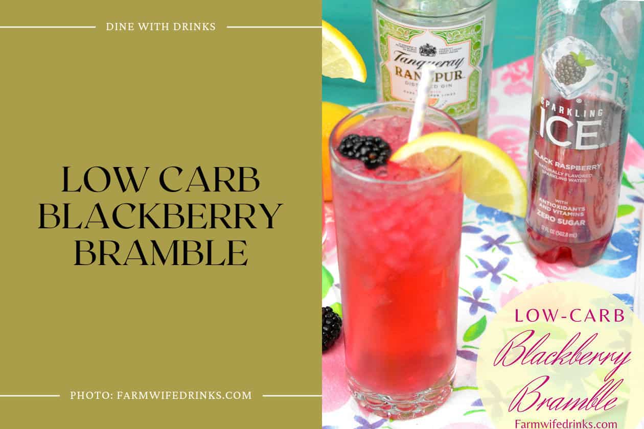 Low Carb Blackberry Bramble