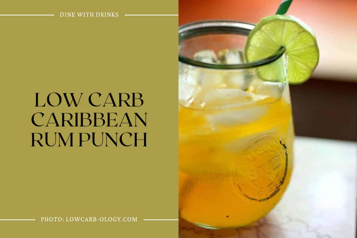 Low Carb Caribbean Rum Punch