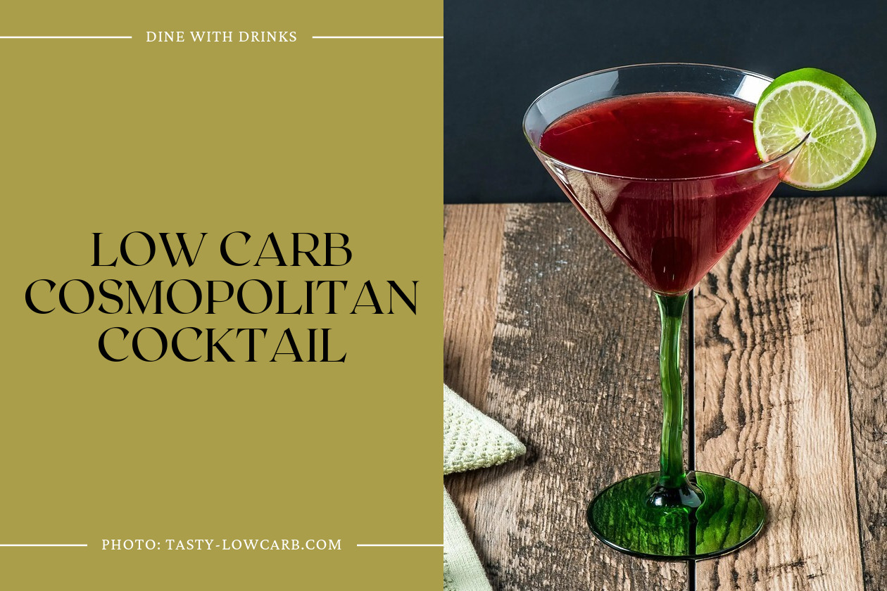 Low Carb Cosmopolitan Cocktail