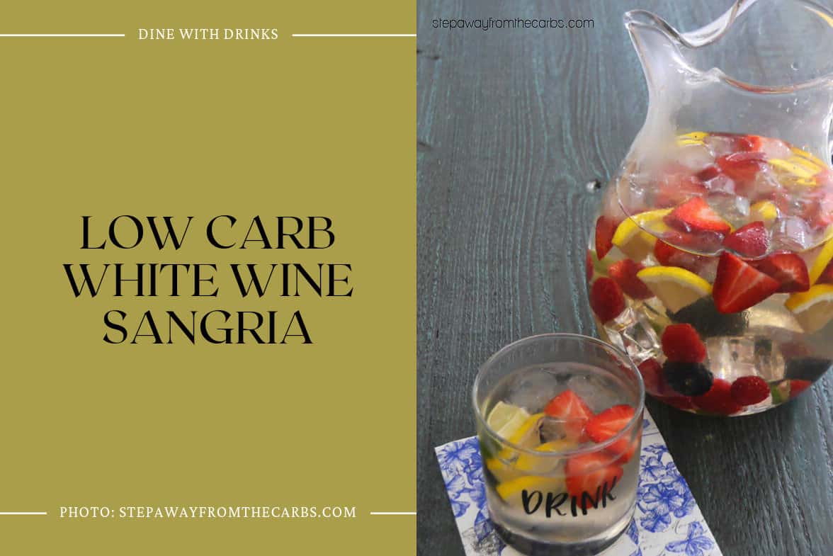 Low Carb White Wine Sangria