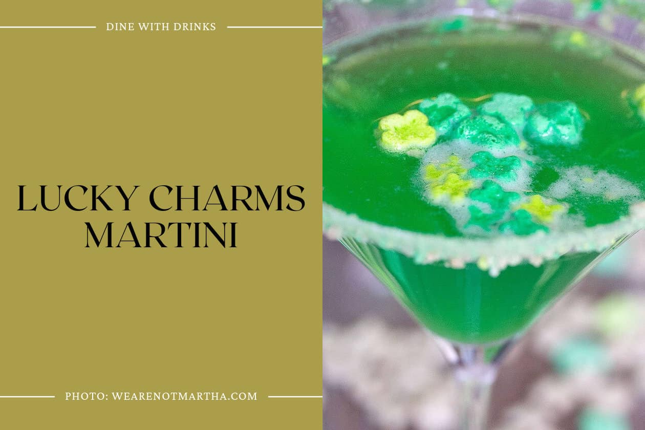 Lucky Charms Martini