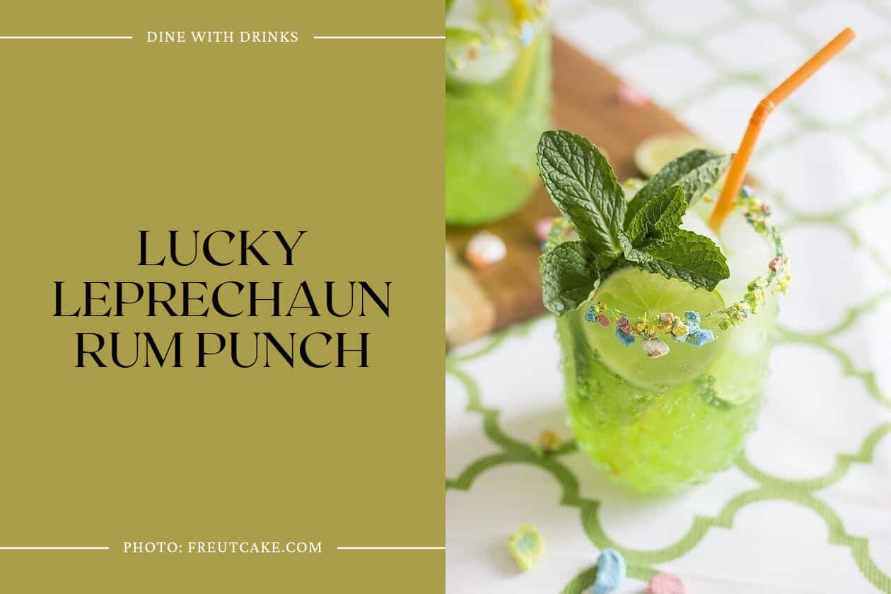 Lucky Leprechaun Rum Punch
