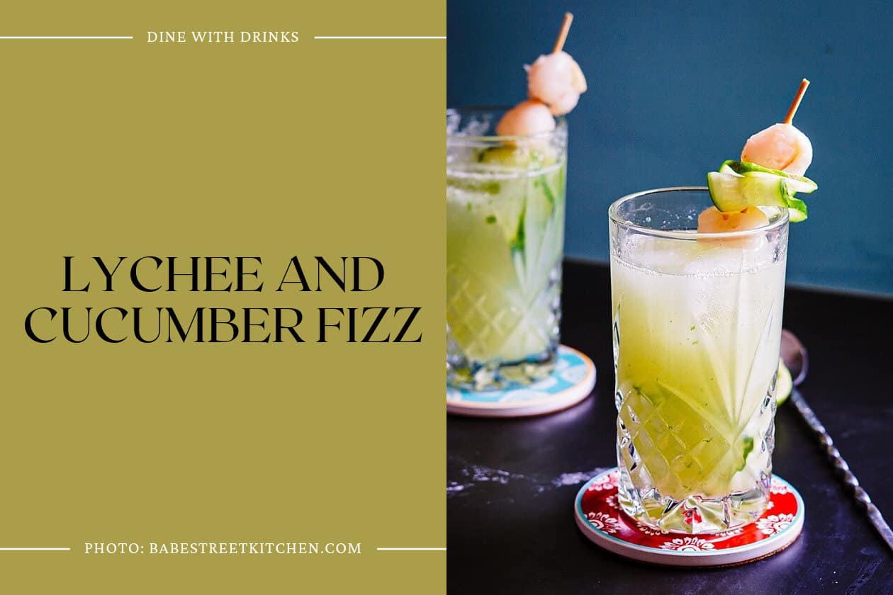 Lychee And Cucumber Fizz