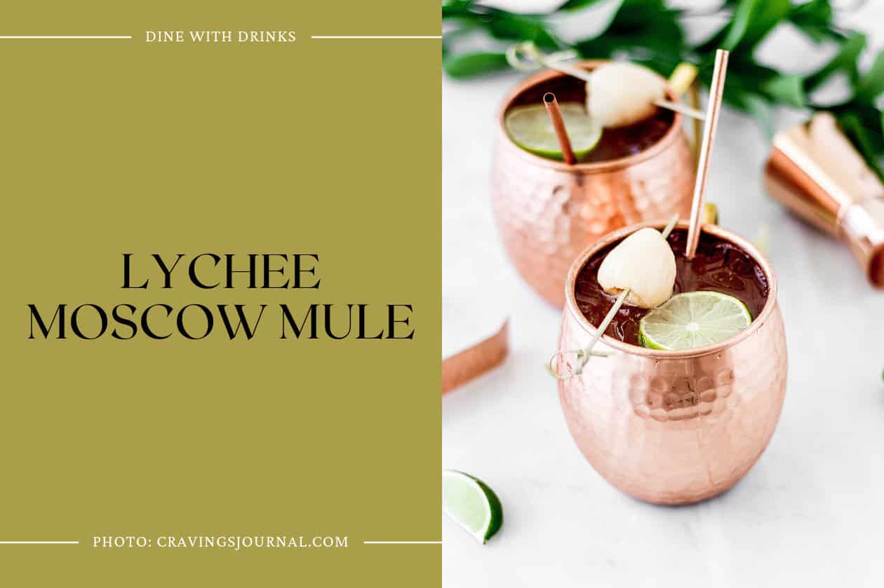 Lychee Moscow Mule