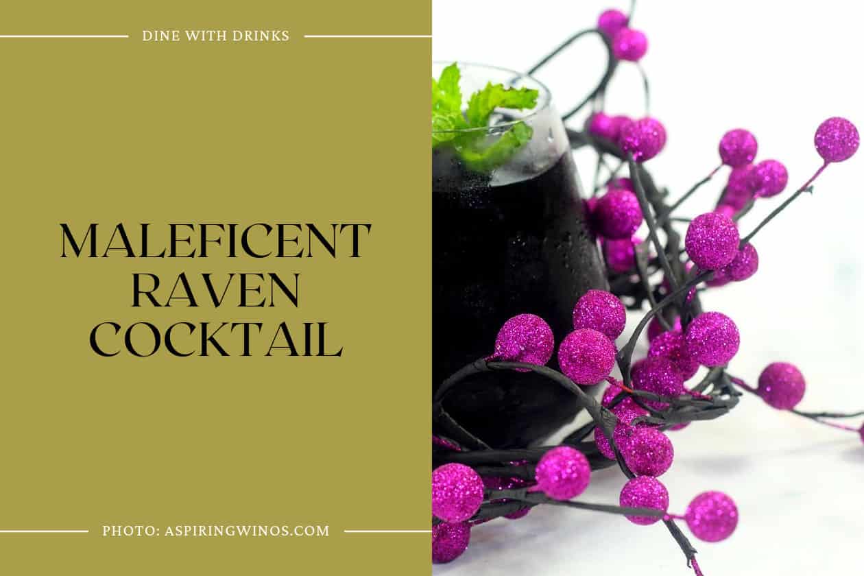 Maleficent Raven Cocktail