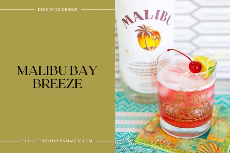 15 Malibu Recipes Cocktails For A Tropic High Time DineWithDrinks   Malibu Bay Breeze 8 768x512 