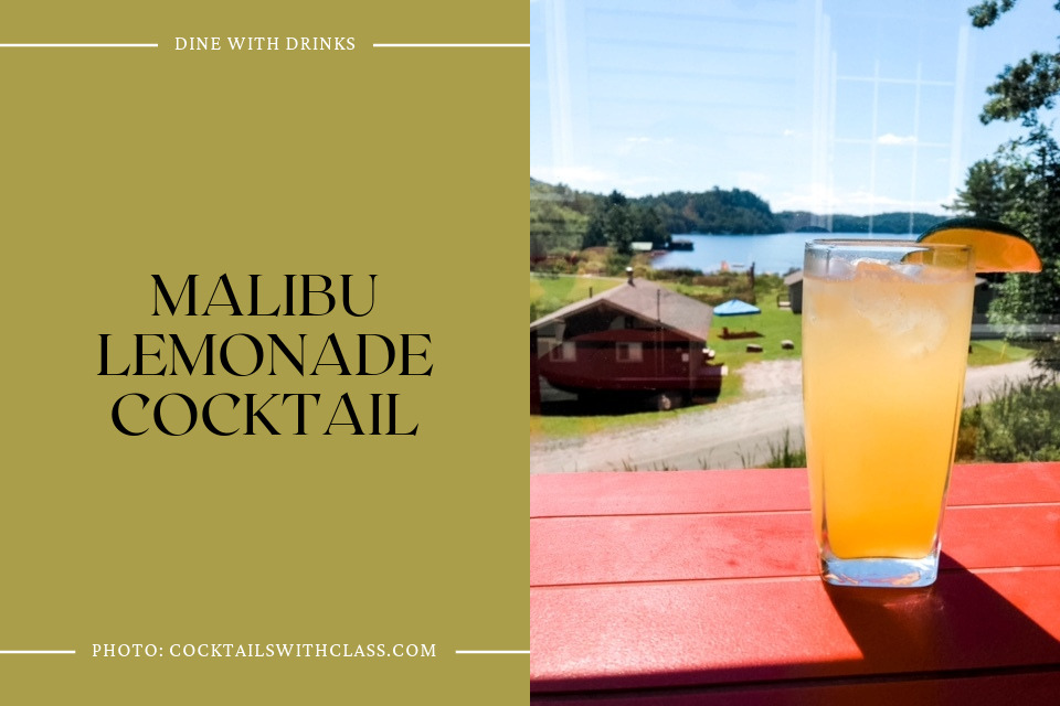 Malibu Lemonade Cocktail