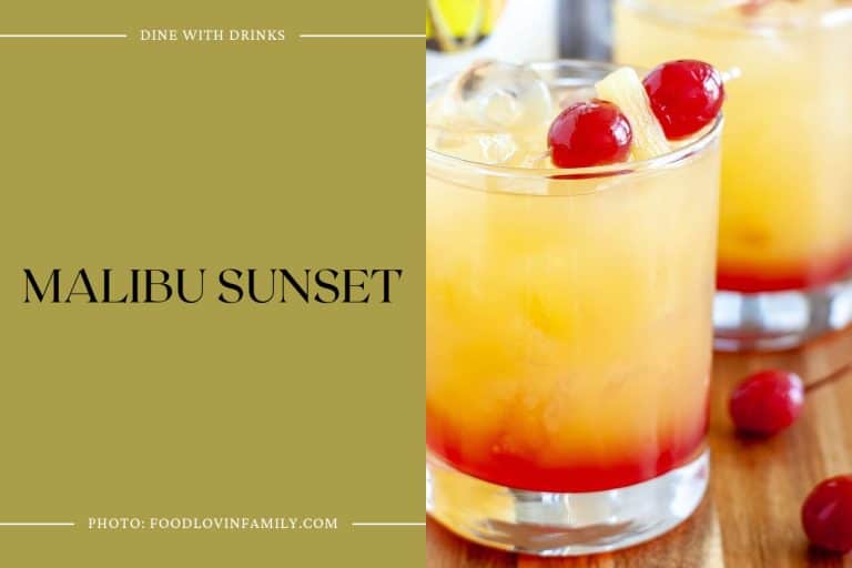 5 Malibu Sunset Cocktails That Will Take You To Paradise DineWithDrinks   Malibu Sunset 24 768x512 