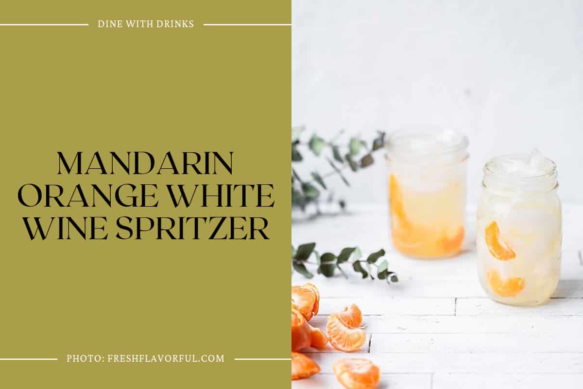 Mandarin Orange White Wine Spritzer