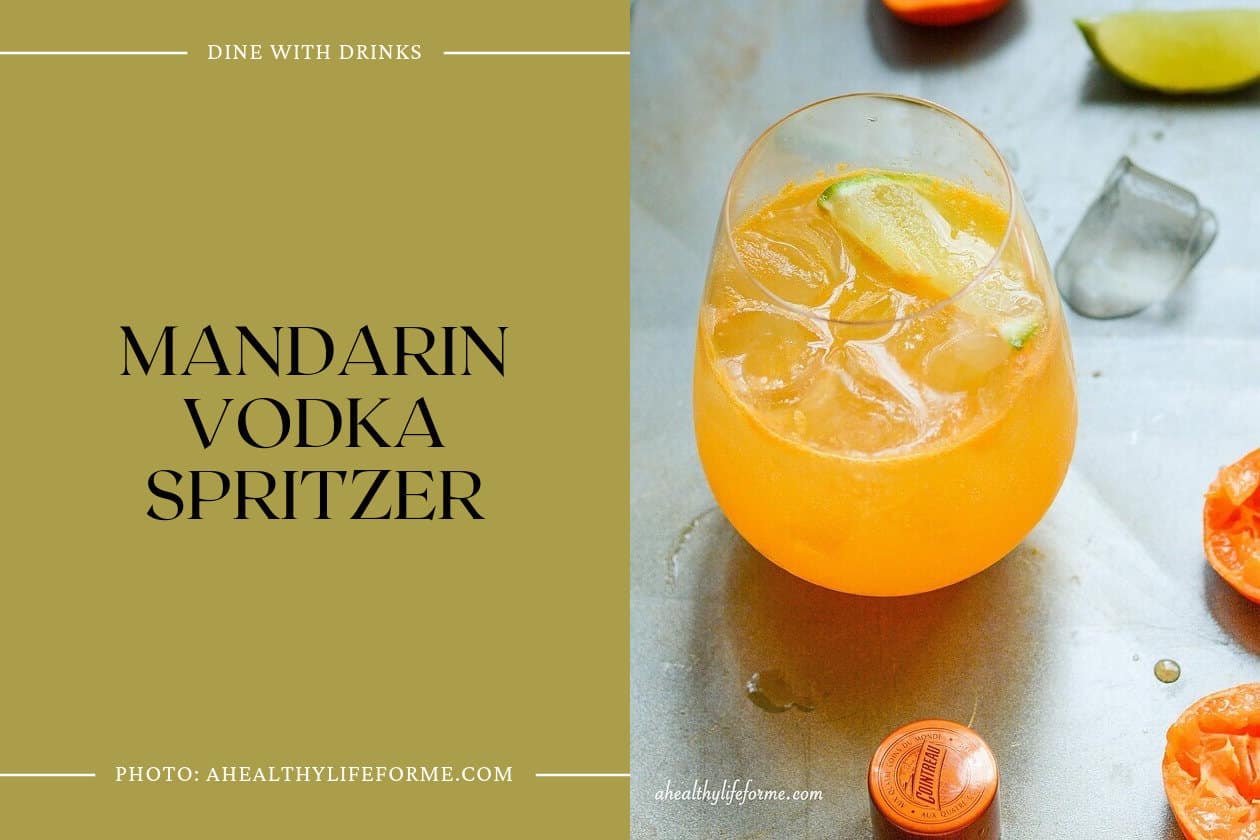 Mandarin Vodka Spritzer