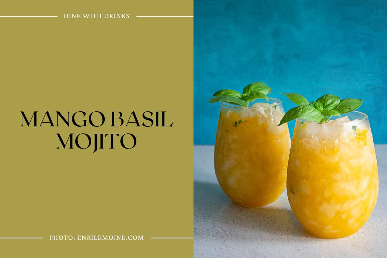 Mango Basil Mojito