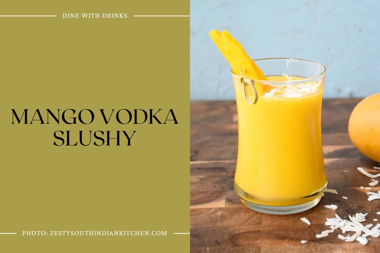 Mango Vodka Slushy