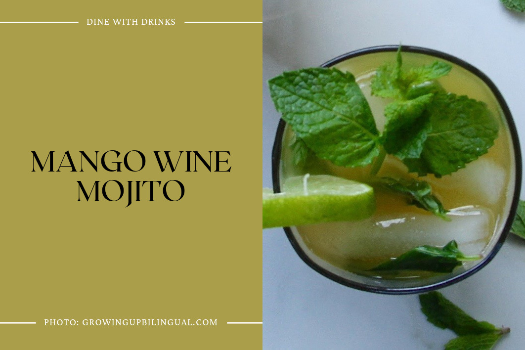 Mango Wine Mojito