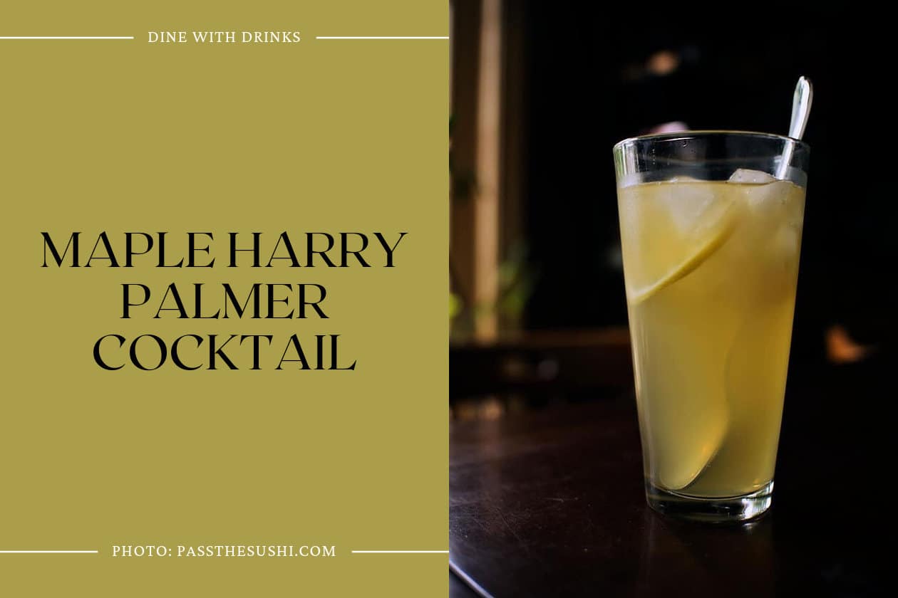 Maple Harry Palmer Cocktail