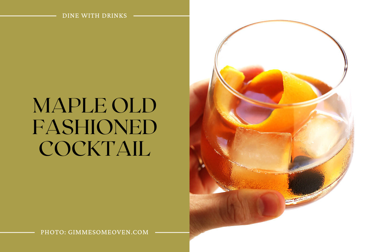 Maple Old Fashioned Cocktail