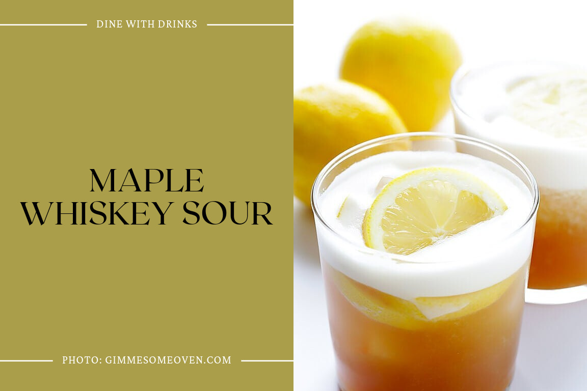 Maple Whiskey Sour